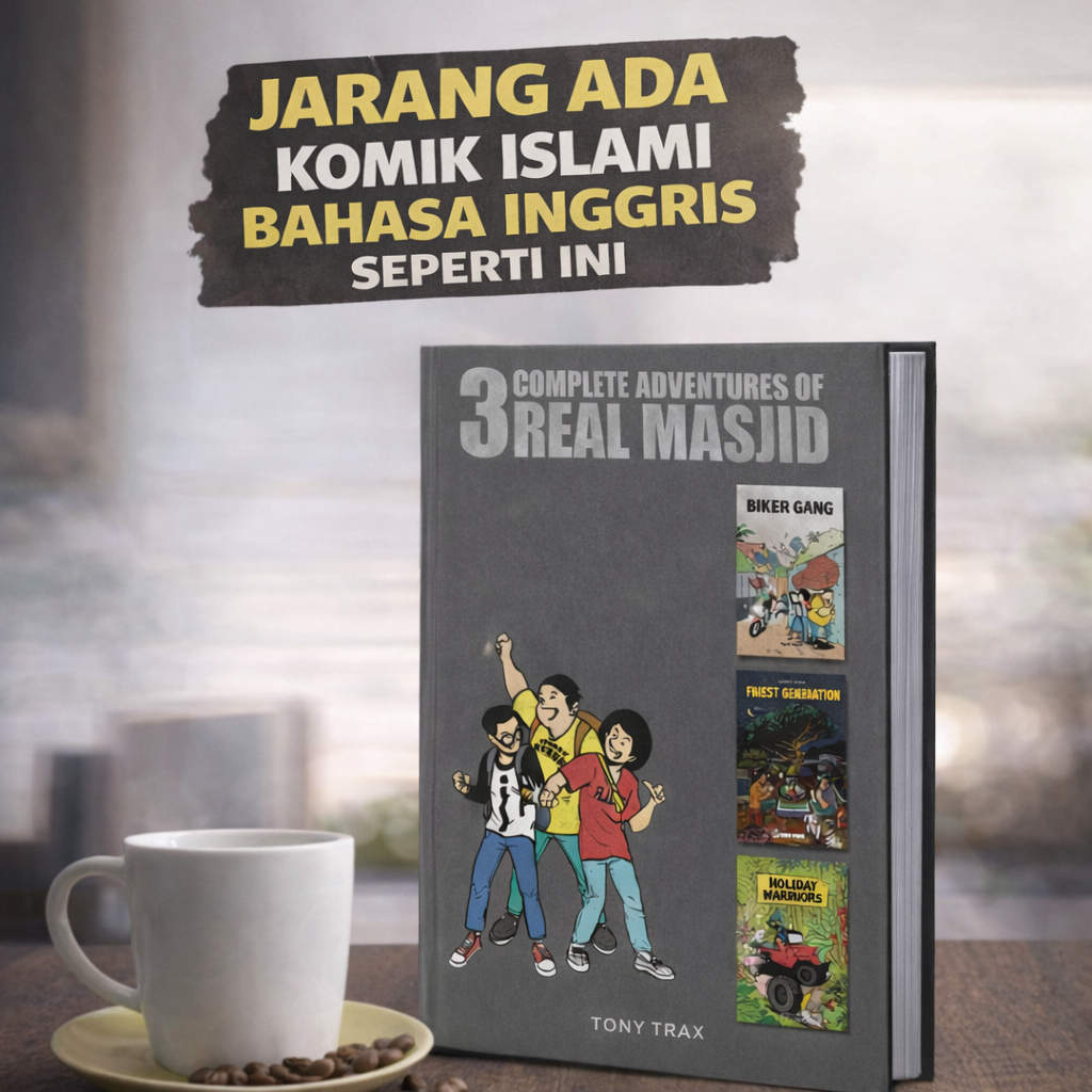 Komik Islami Real Masjid Edisi Bahasa Inggris - Complete Adventures of Real Masjid