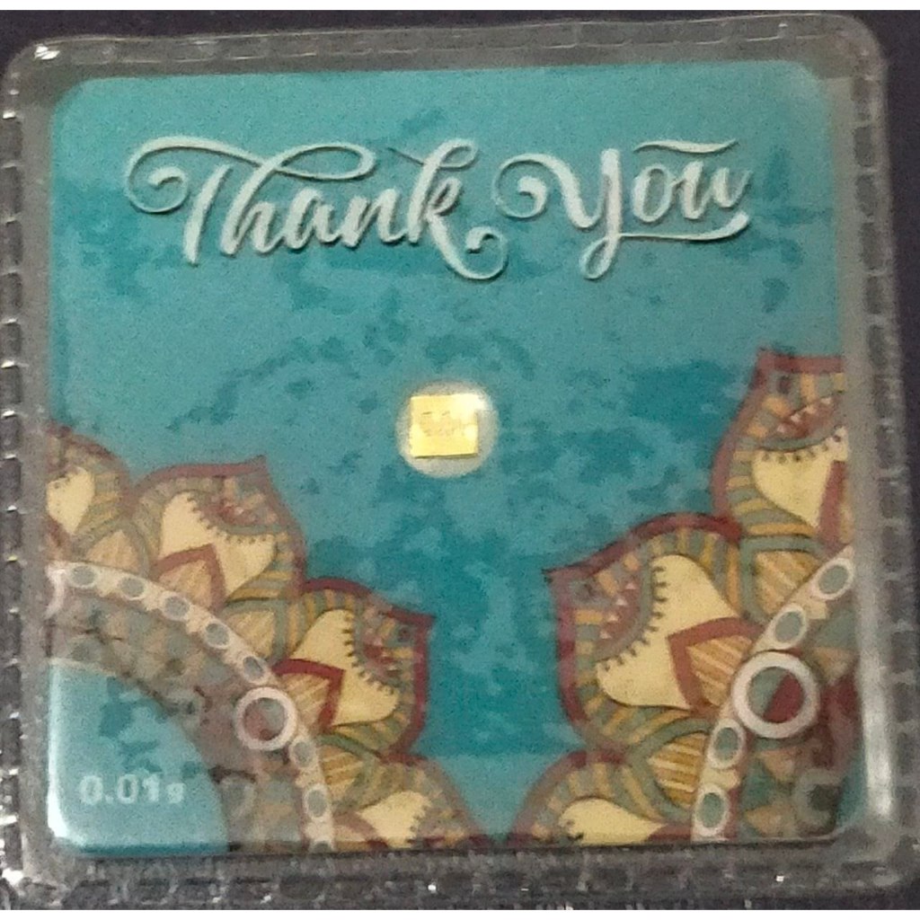 Logam Mulia Emas Big Gold 0,01 Gram Thank You