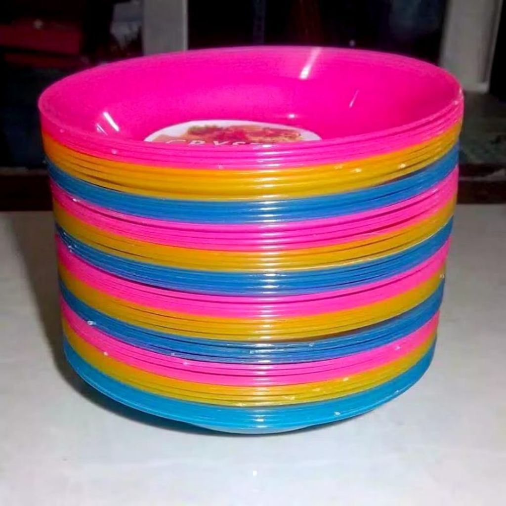 PISIN / PIRING KECIL PLASTIK WARNA