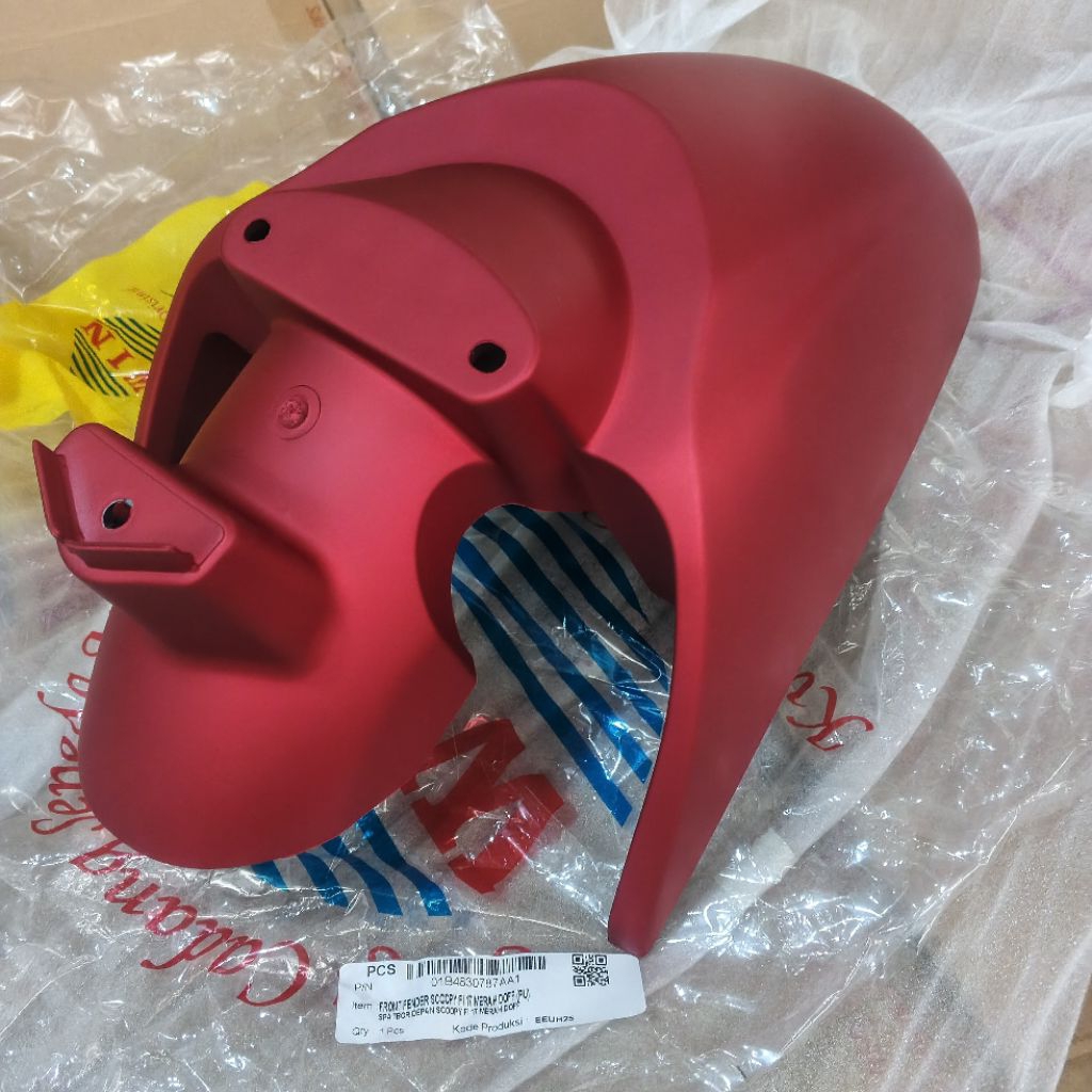 SEPAKBOR DEPAN SCOOPY 2017-2019 MERAH DOFF