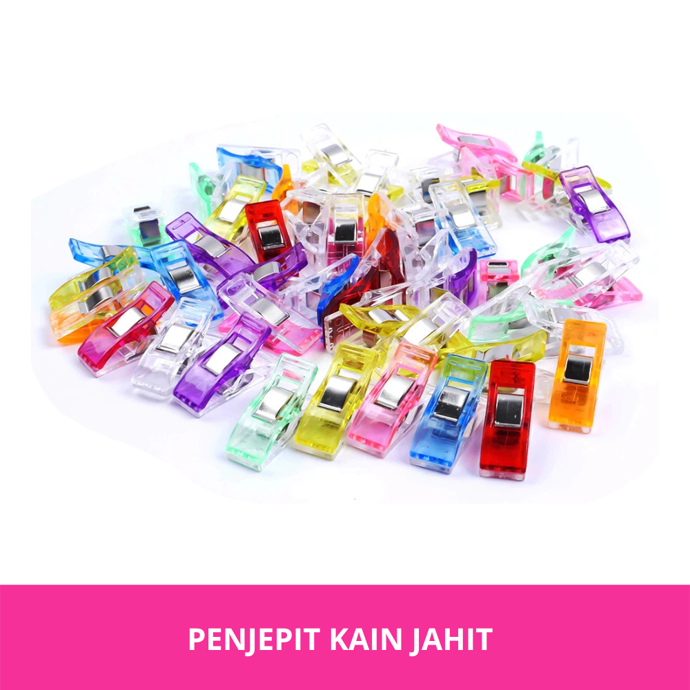 Penjepit Kain Jahit Plastik Wonder Clip Penjepit Kain Jahitan