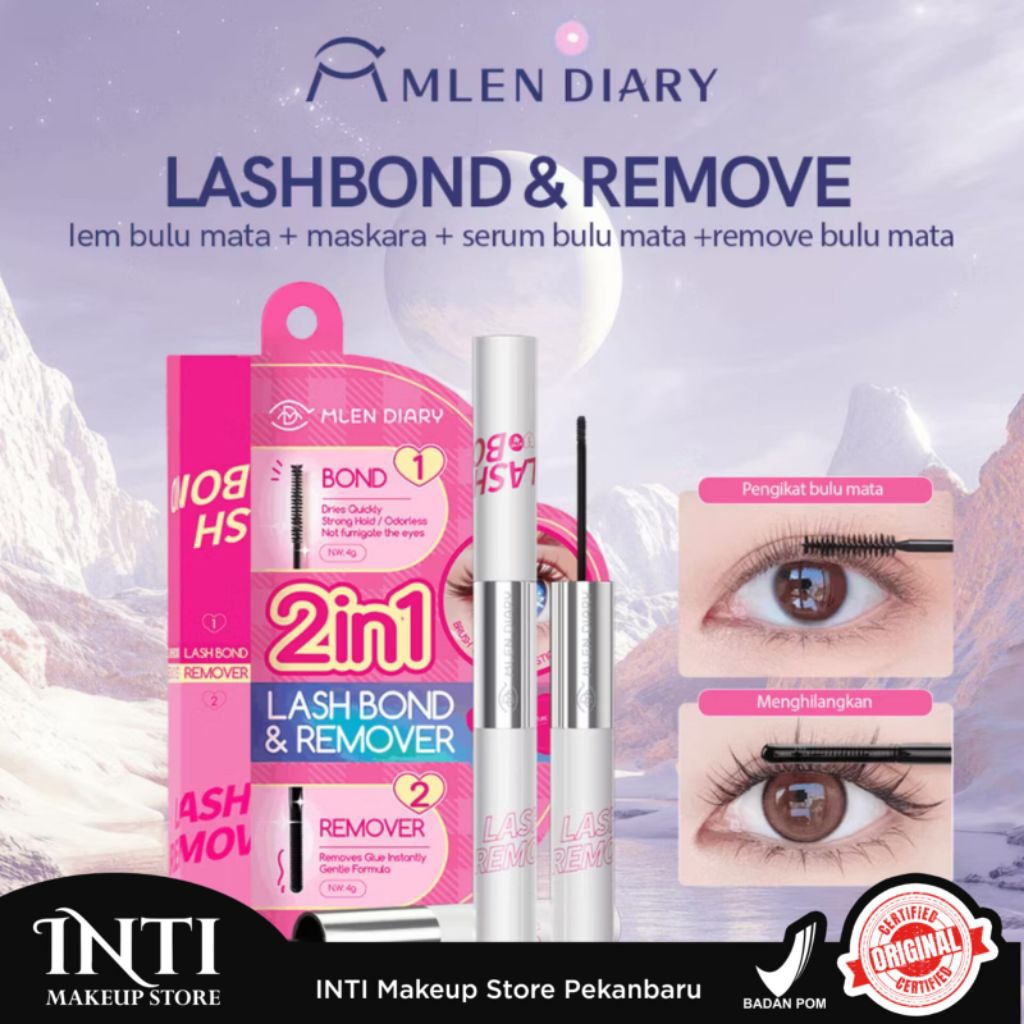 INTIMAKEUP - MLEN DIARY LASH BOND & REMOVER  4g
