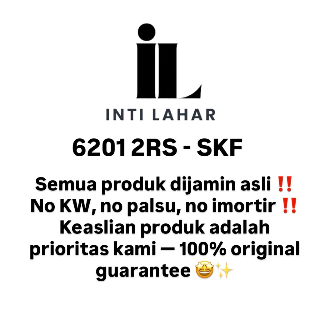 6201 2RS - SKF ORIGINAL