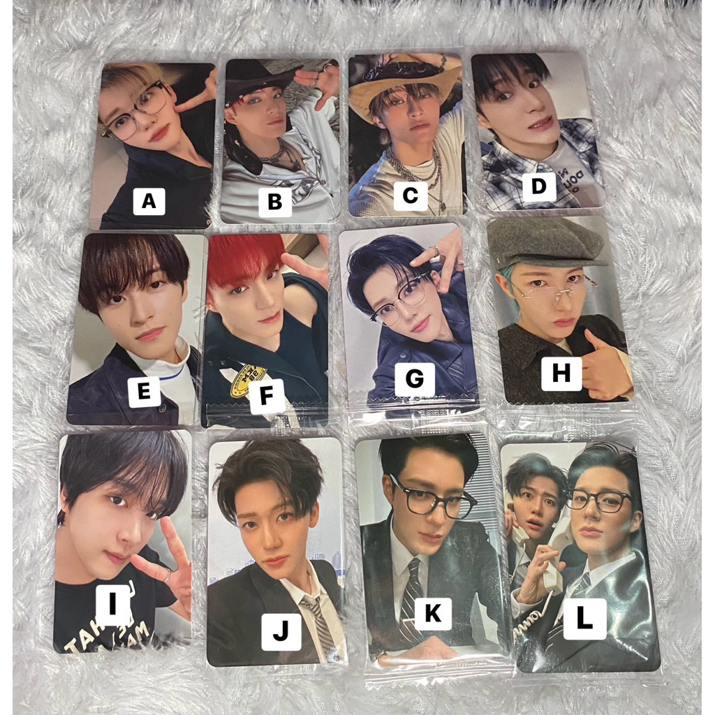 Official Photocard Nomin Jaemin Jeno Mark Haechan Renjun Sheriff Kacamata PC NCT Dream