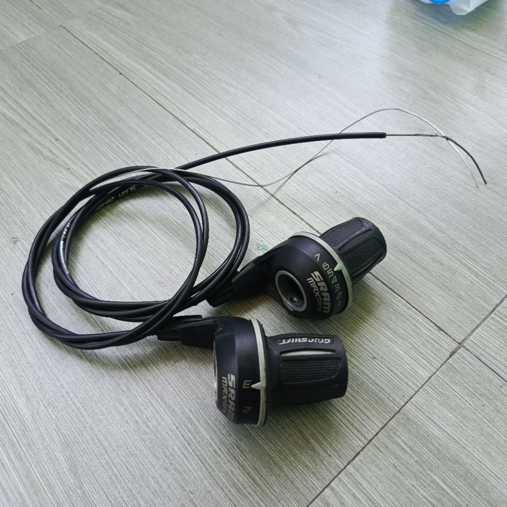 Shifter SRAM MRX comp 3x7 speed sepasang 2nd