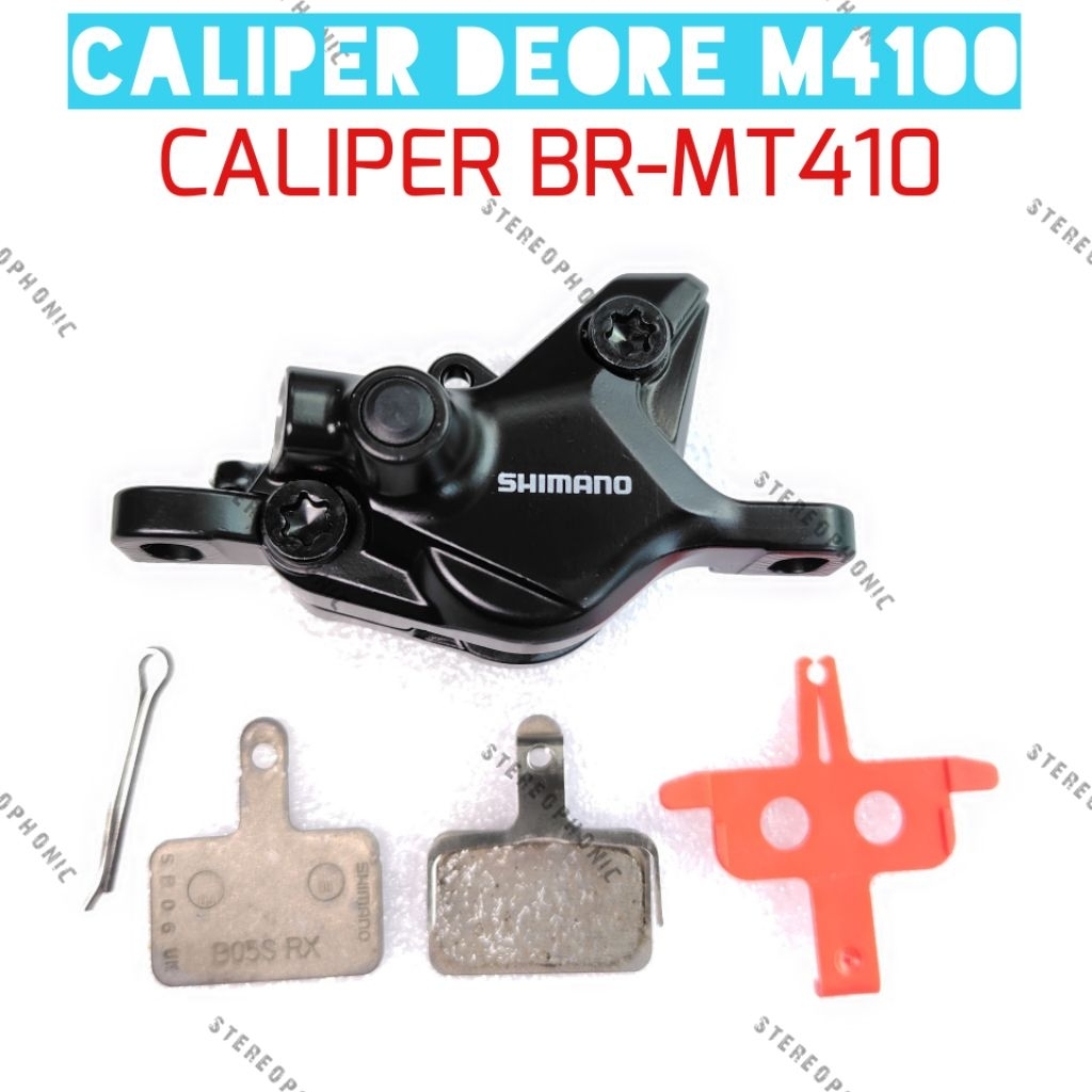 NEW ORIGINAL SHIMANO Caliper SINGLE Piston DEORE M4100 Caliper DUAL Piston DEORE Caliper 2 Piston DE