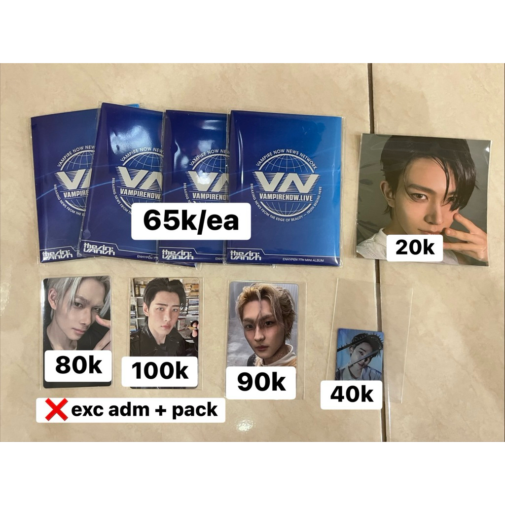 THE SIN VANISH ENHYPEN WEVERSE ALBUM POB MUSINSA NI-KI LD WITHMUU SUNGHOON OFFICIALN