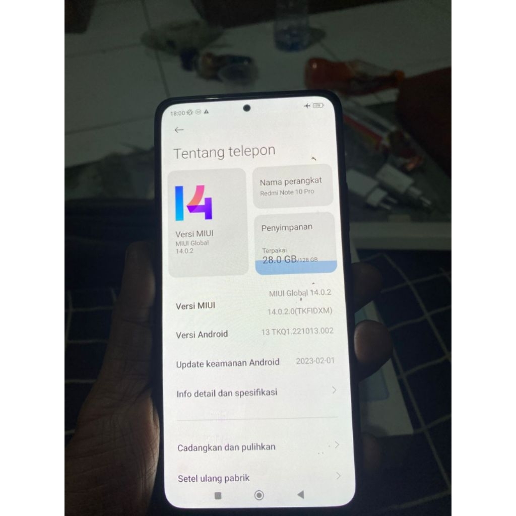 REDMI NOTE 10 PRO MATI TOTAL