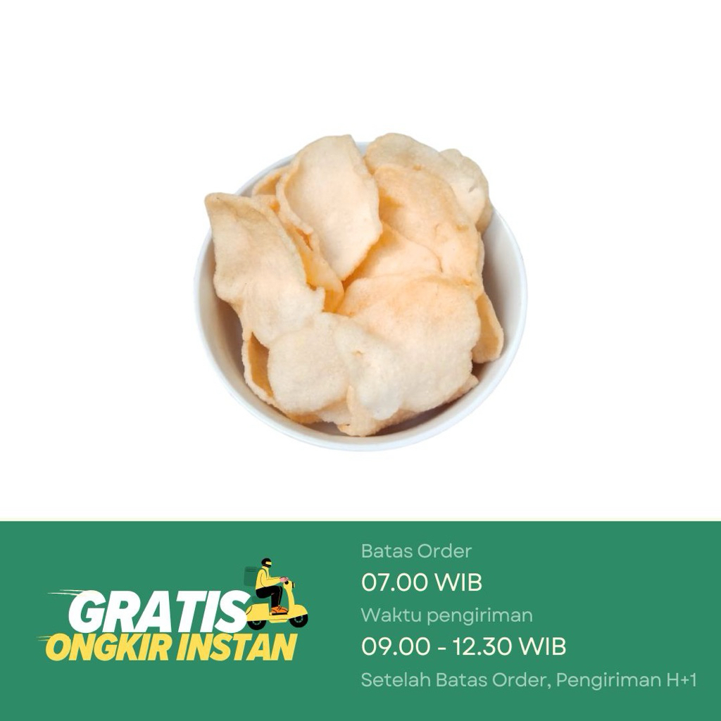 Kerupuk Udang Matang Siap Makan