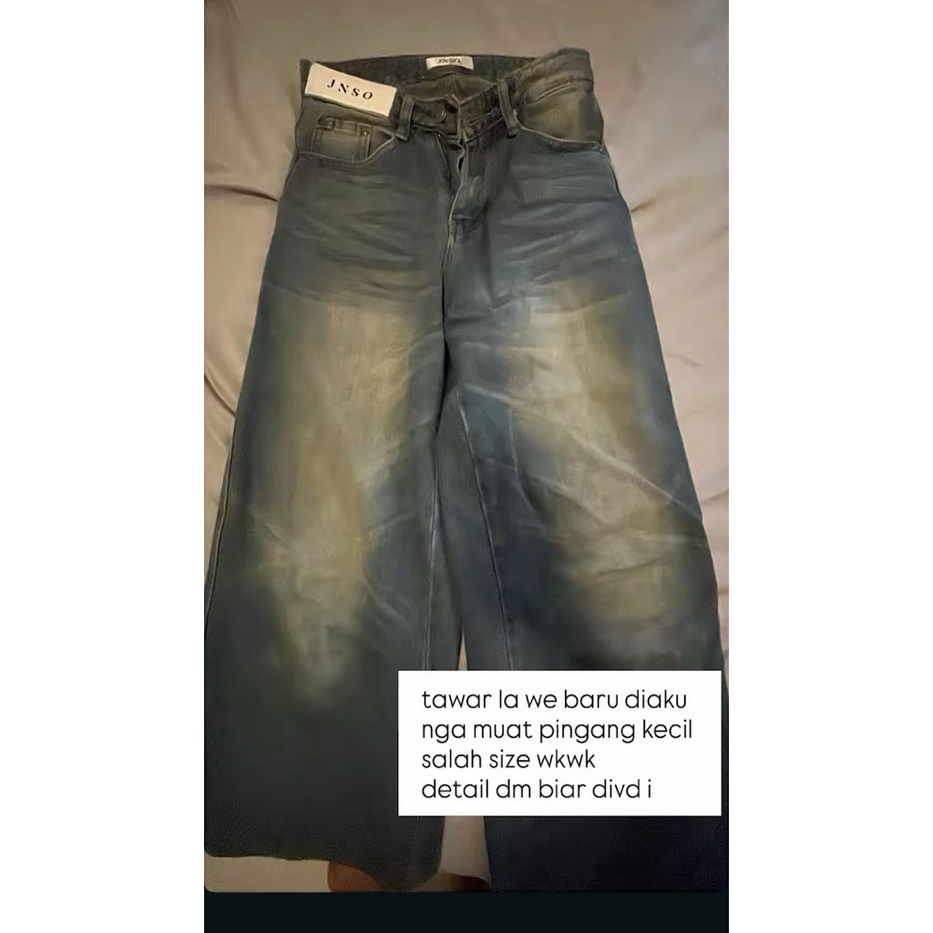 celana jnso baggy jeans