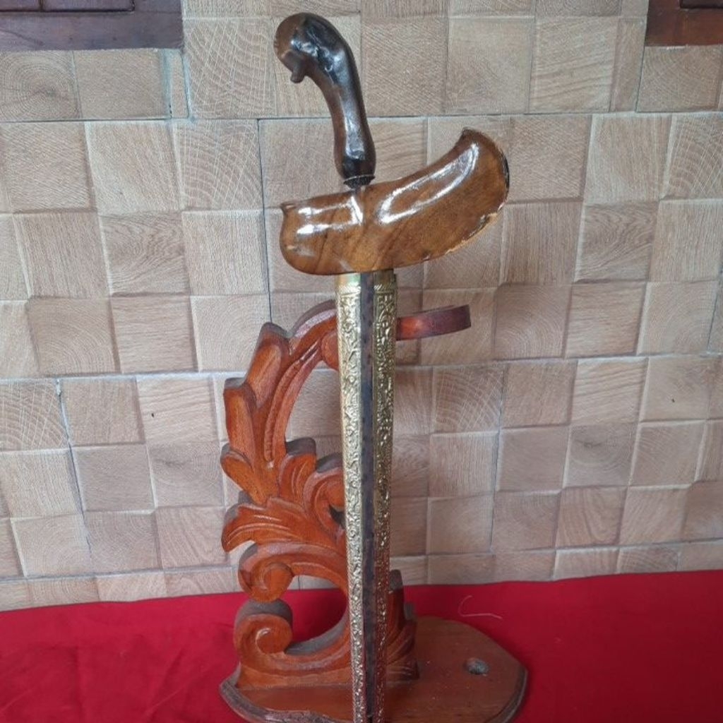 Keris Kyai Sabuk Inten Luk 11 Sepuh Pamor Wos Wutah,Meteorit