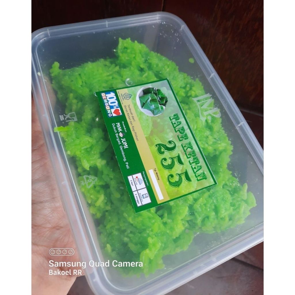 Tape Ketan Gembong Mak Jumi