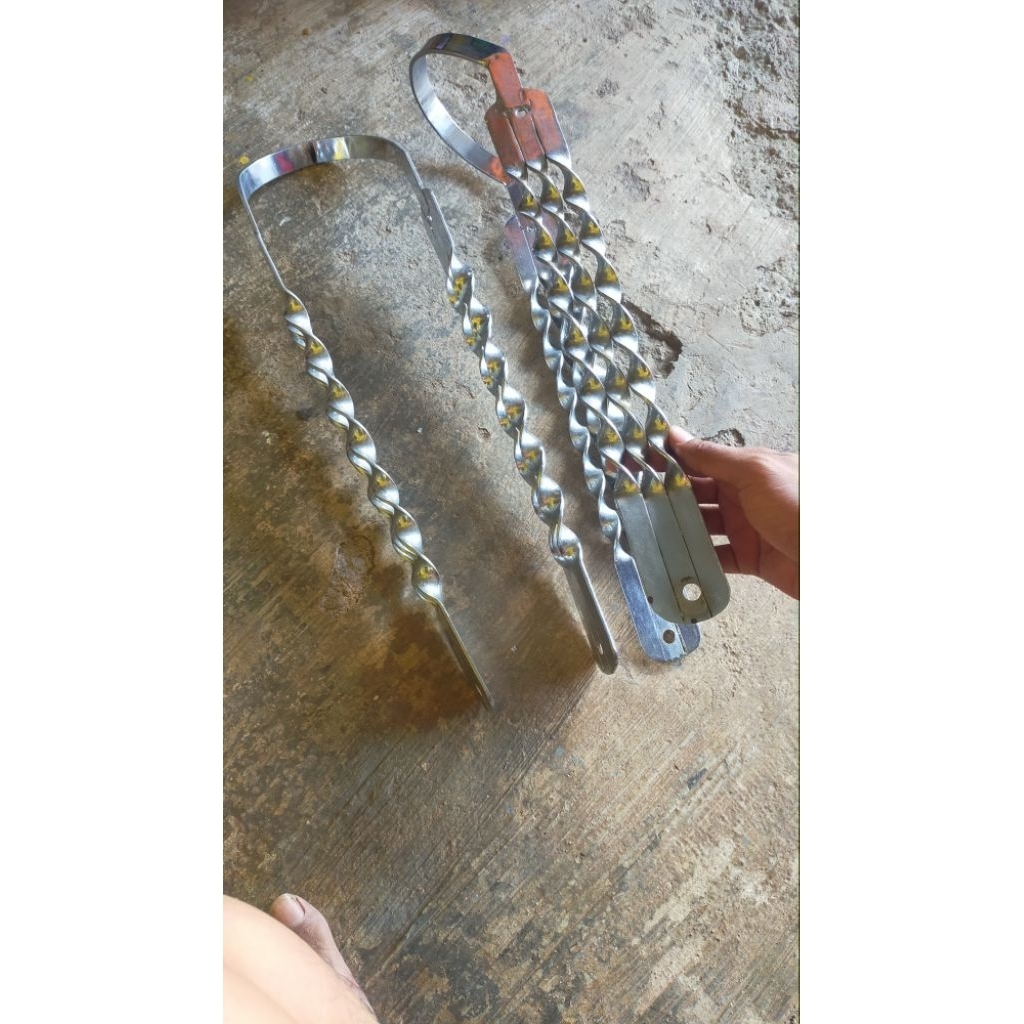 sisibar triple twist sepeda lowrider stock lama
