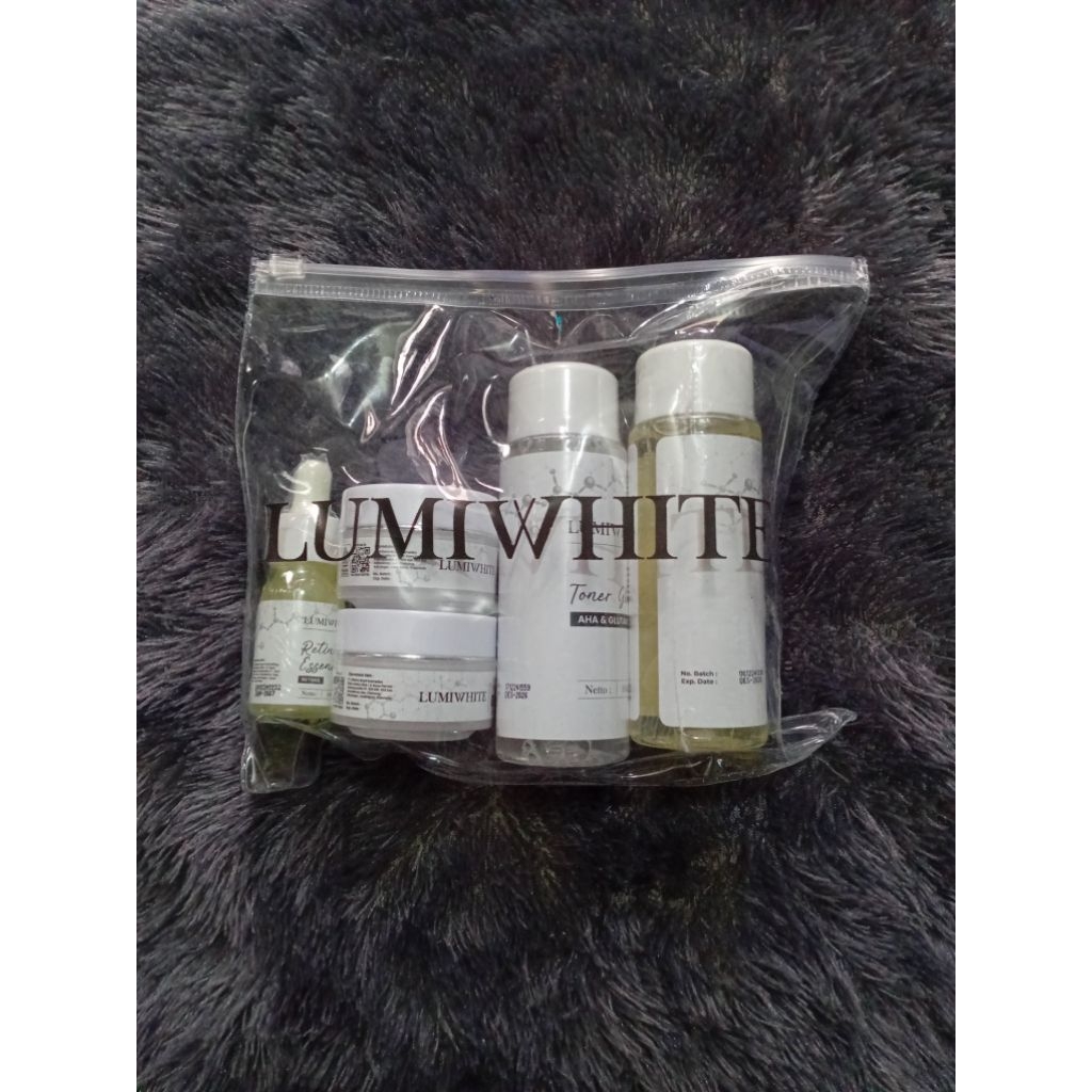 preloved skincare set lumiwhite