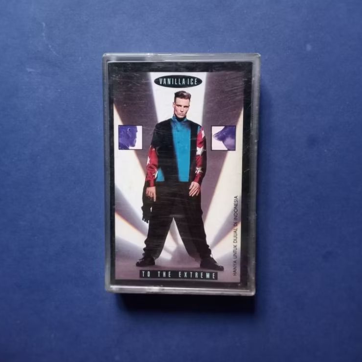 Kaset Pita Vanilla Ice The Album To The Extreme Prod PT Aquarius Musikindo