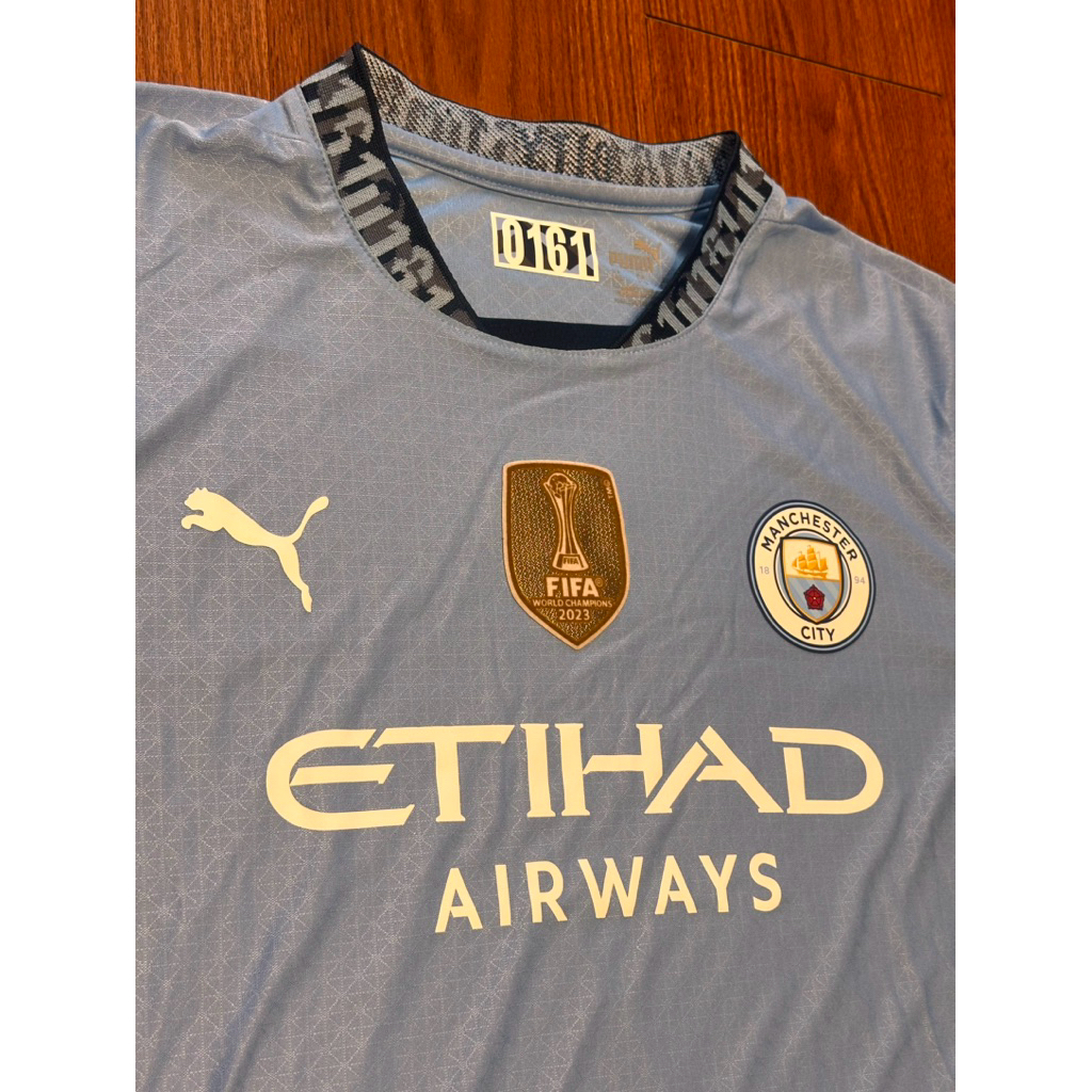 Manchester City Player Issue Jersey 2024/25 XL FULL PATCH ( preloved 95%)