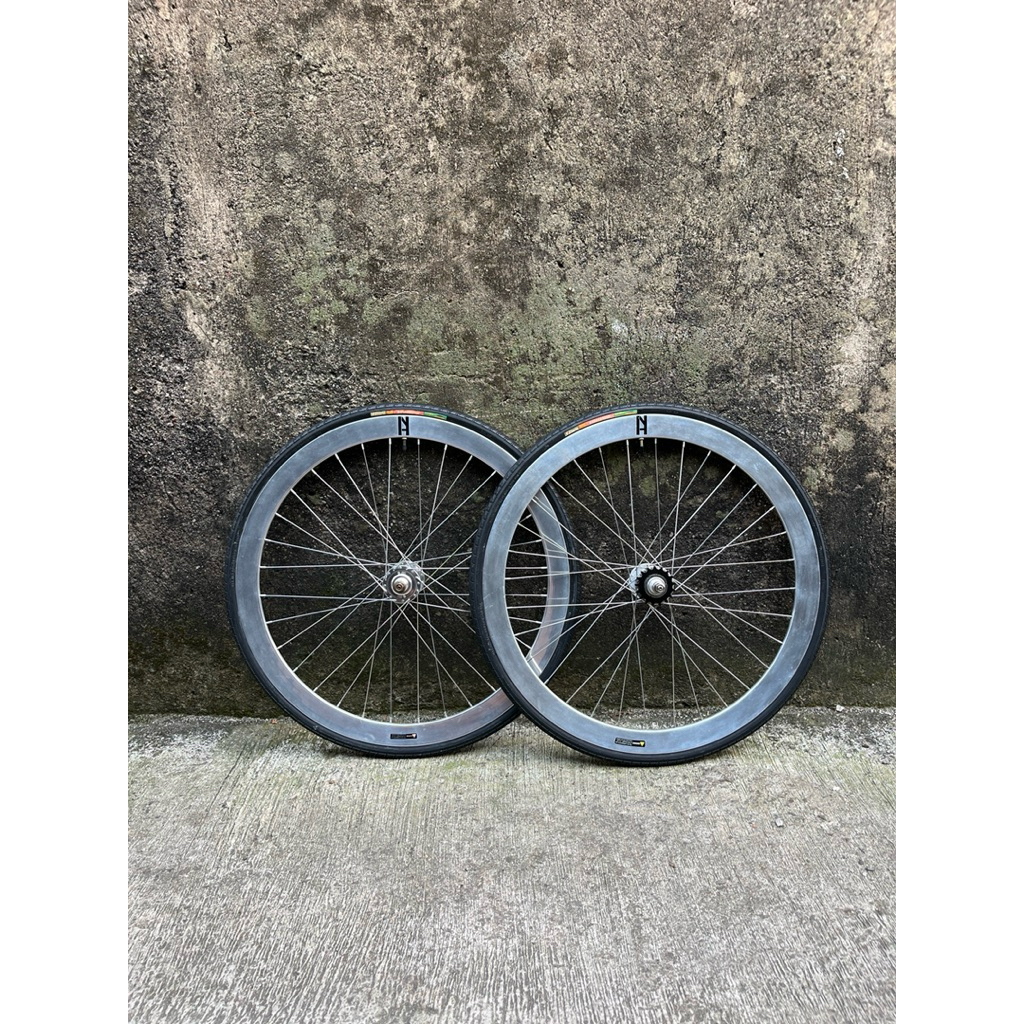 Wheelset H Plus Son Formation Face + Chainring Dura Ace NJS