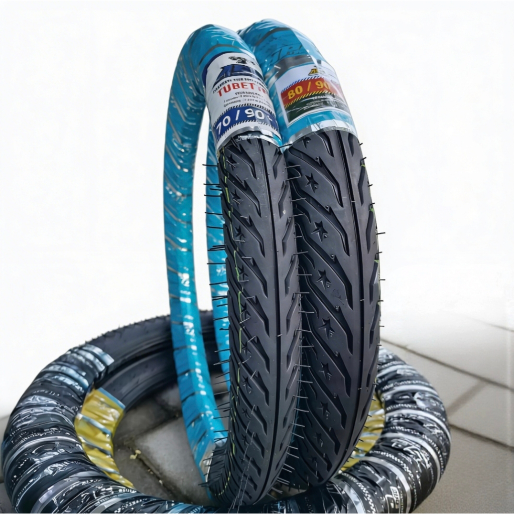 Ban Motor Bebek ukuran 70/90 ring 17 dan 80/90 ring 17 untuk Supra, Kharisma, Revo, Jupiter