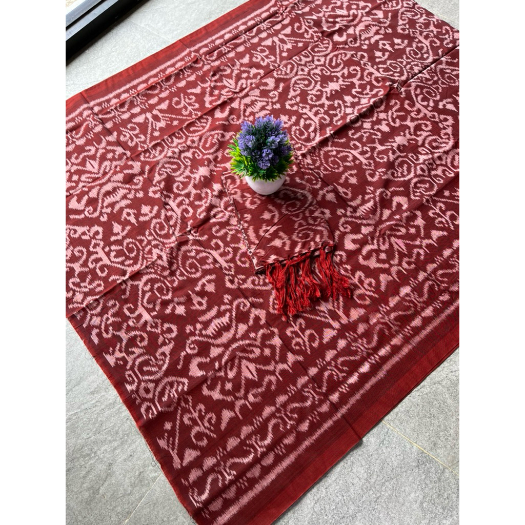 Kamen Endek Semi Mastuli set selendang