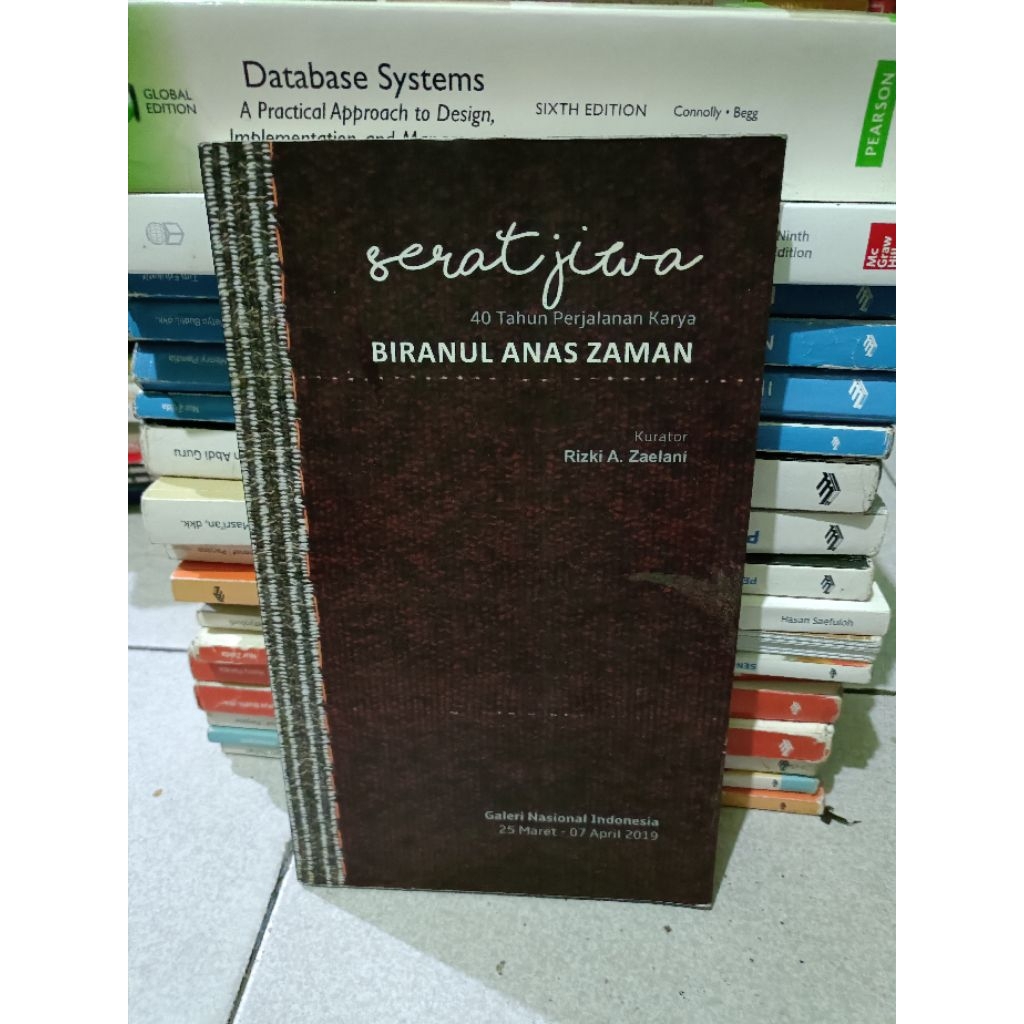 buku Original - serat jiwa - 40 tahun perjalanan karya - biranul Anas zaman