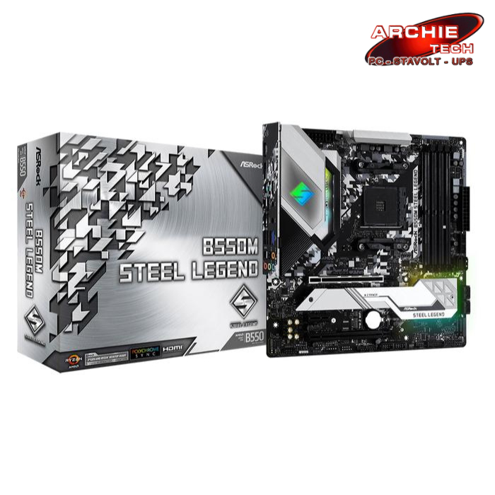 Motherboard ASROCK B550M STEEL LEGEND