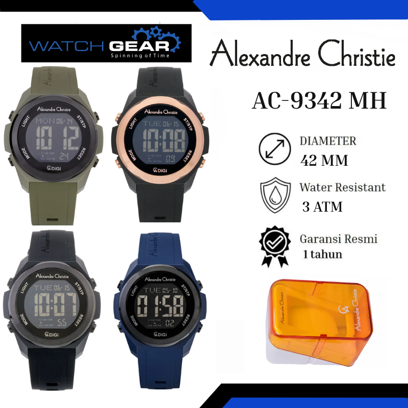Jam Tangan Alexander christie UNISEX 9342 MH series original