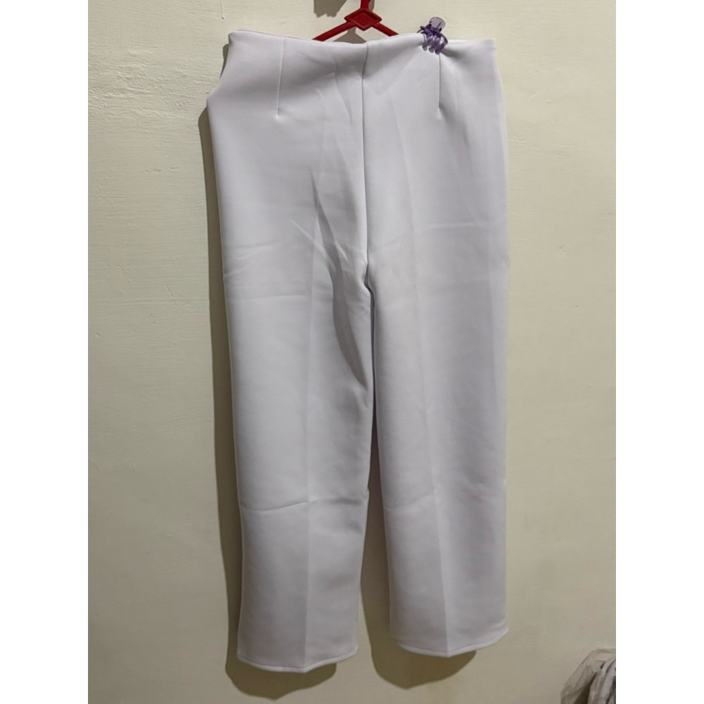Preloved celana panjang kulot putih wanita