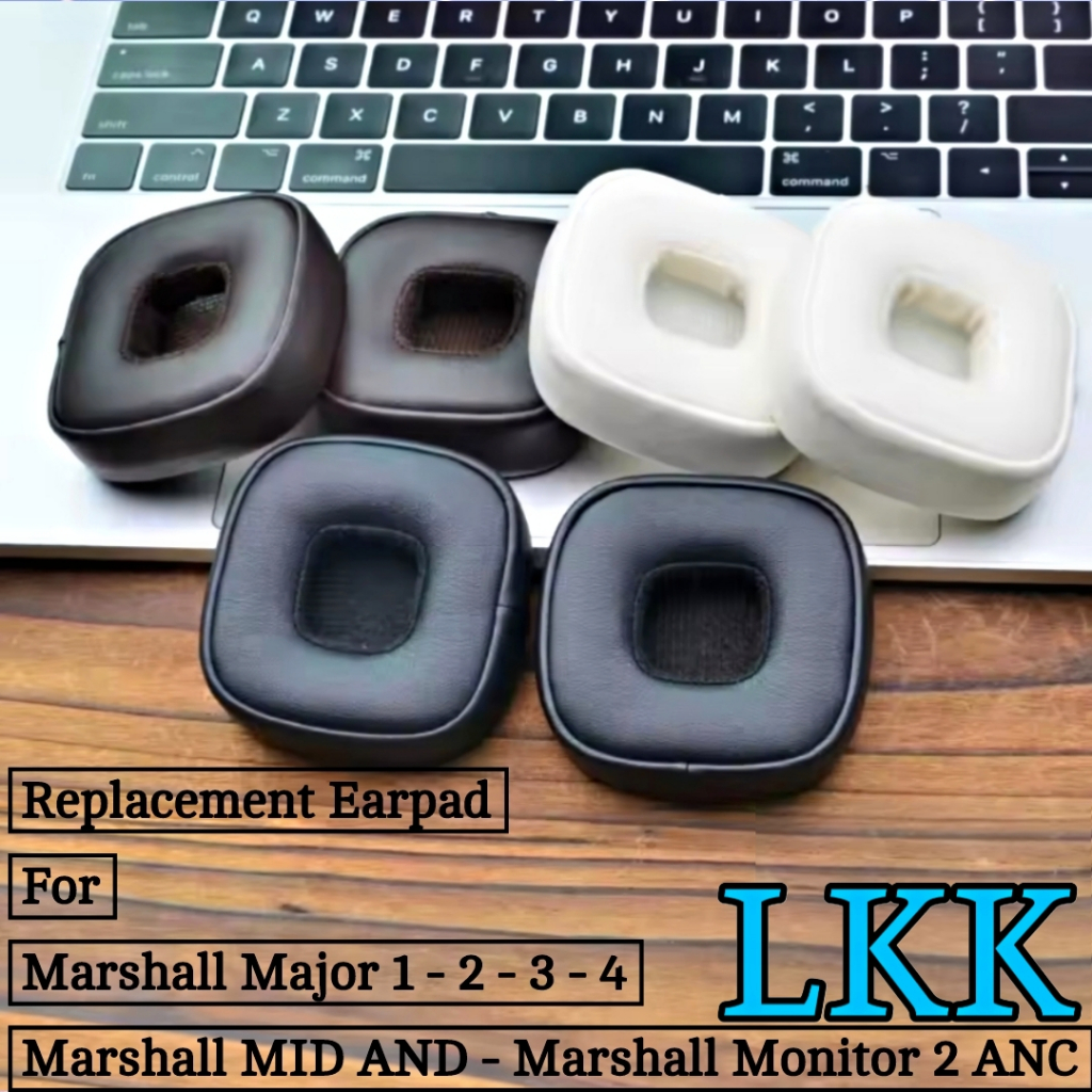 Earcup Earpad Busa Headphone Marshall Monitor 2 ANC - Marshall Major 1 - Marshall Major 2 - Marshall