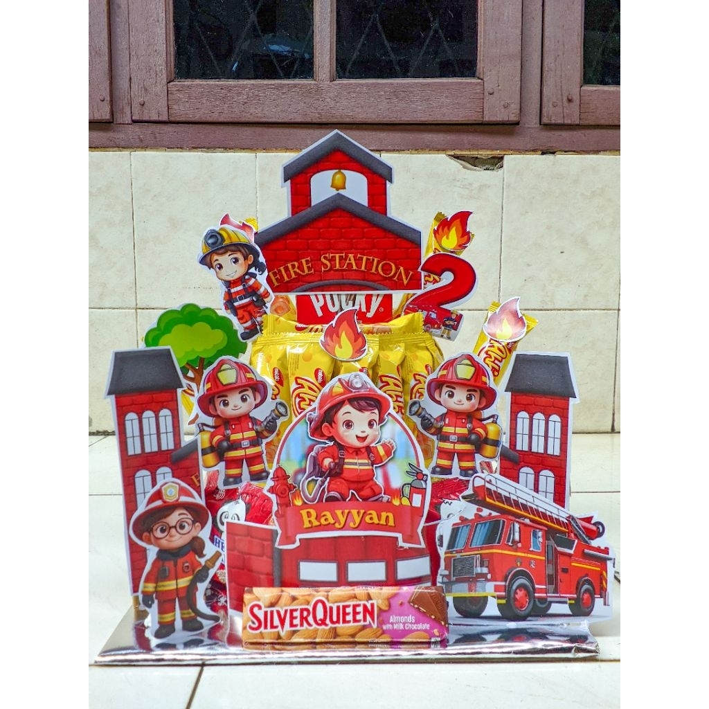 snack tower bebas request karakter