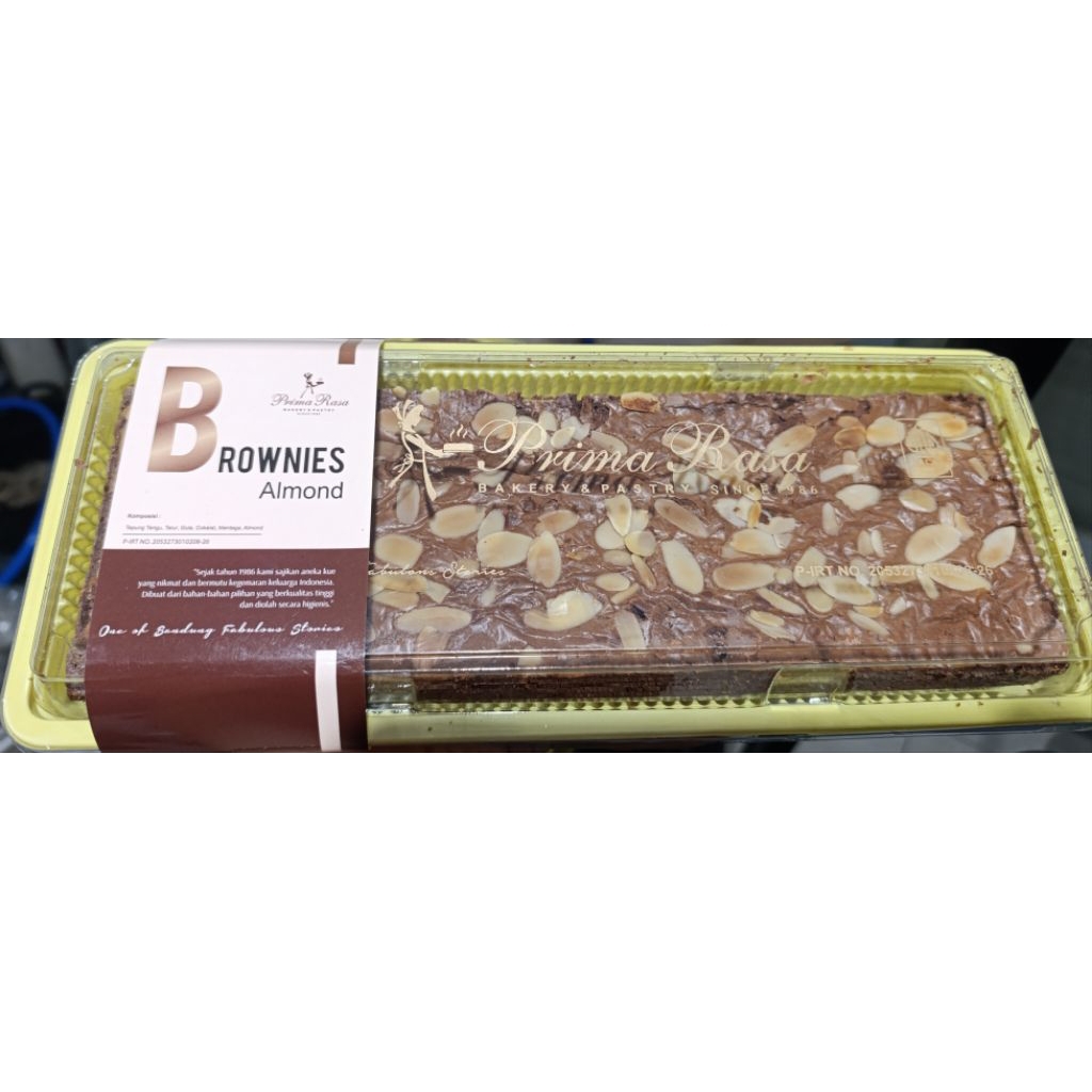 BROWNIES PANGGANG PRIMA RASA OLEH OLEH KHAS BANDUNG