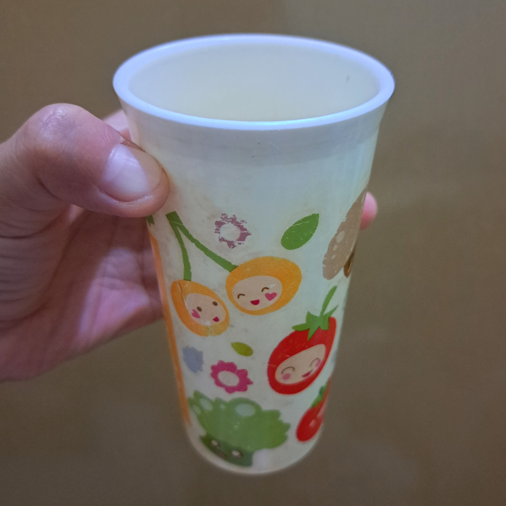 TUPPERWARE DISKON BASIC FUN TUMBLER 260ML 1PCS ECER GELAS AIR MINUM GLASS BOTOL KECIL BOTOL MINI AIR