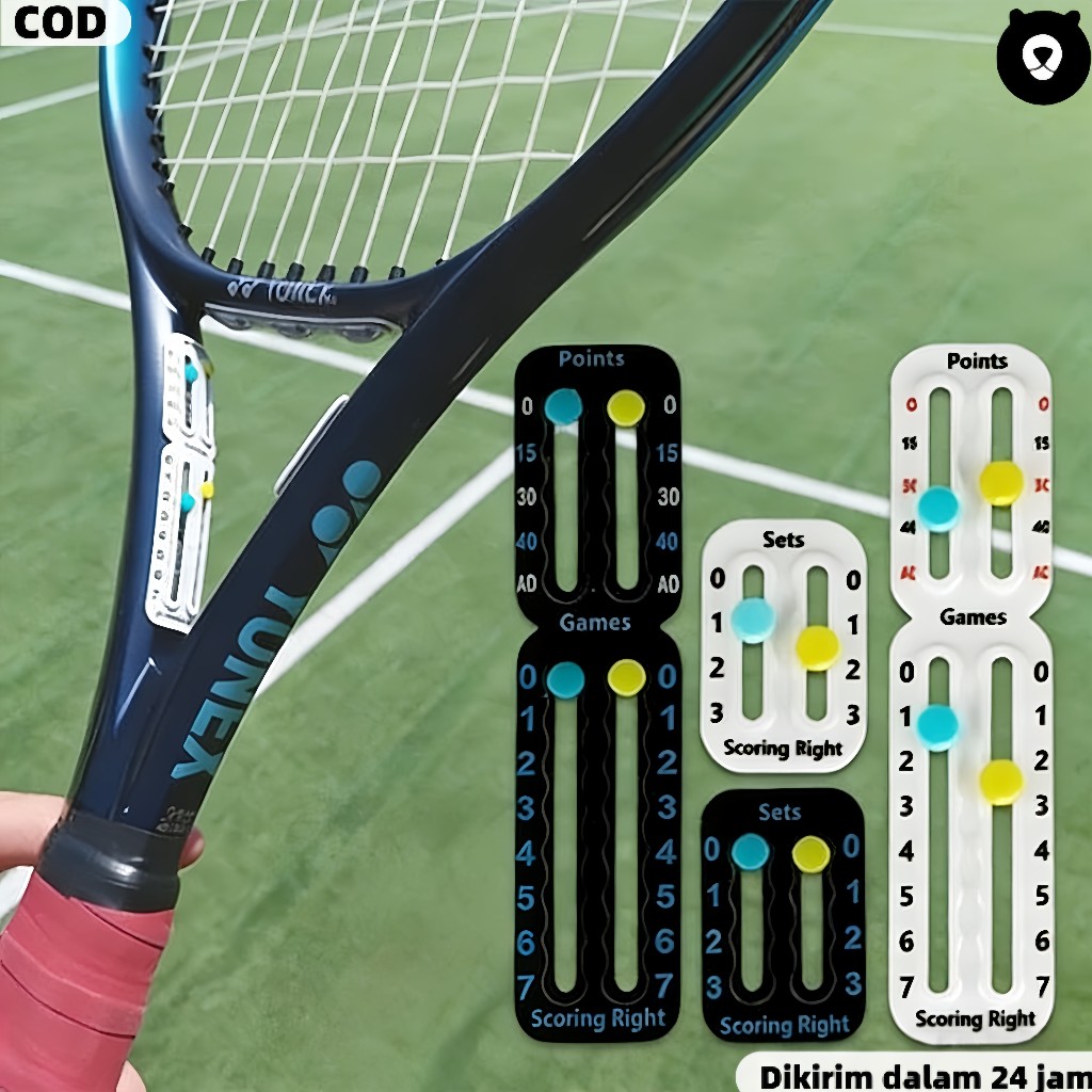 Aksesoris Raket Tenis Raket Tennis Raket Paddle Penghitung skor tenis, Paddle Score Counter