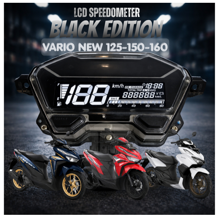 LCD Speedometer Vario 125 LED new Vario 150 LED new Vario 160 |
