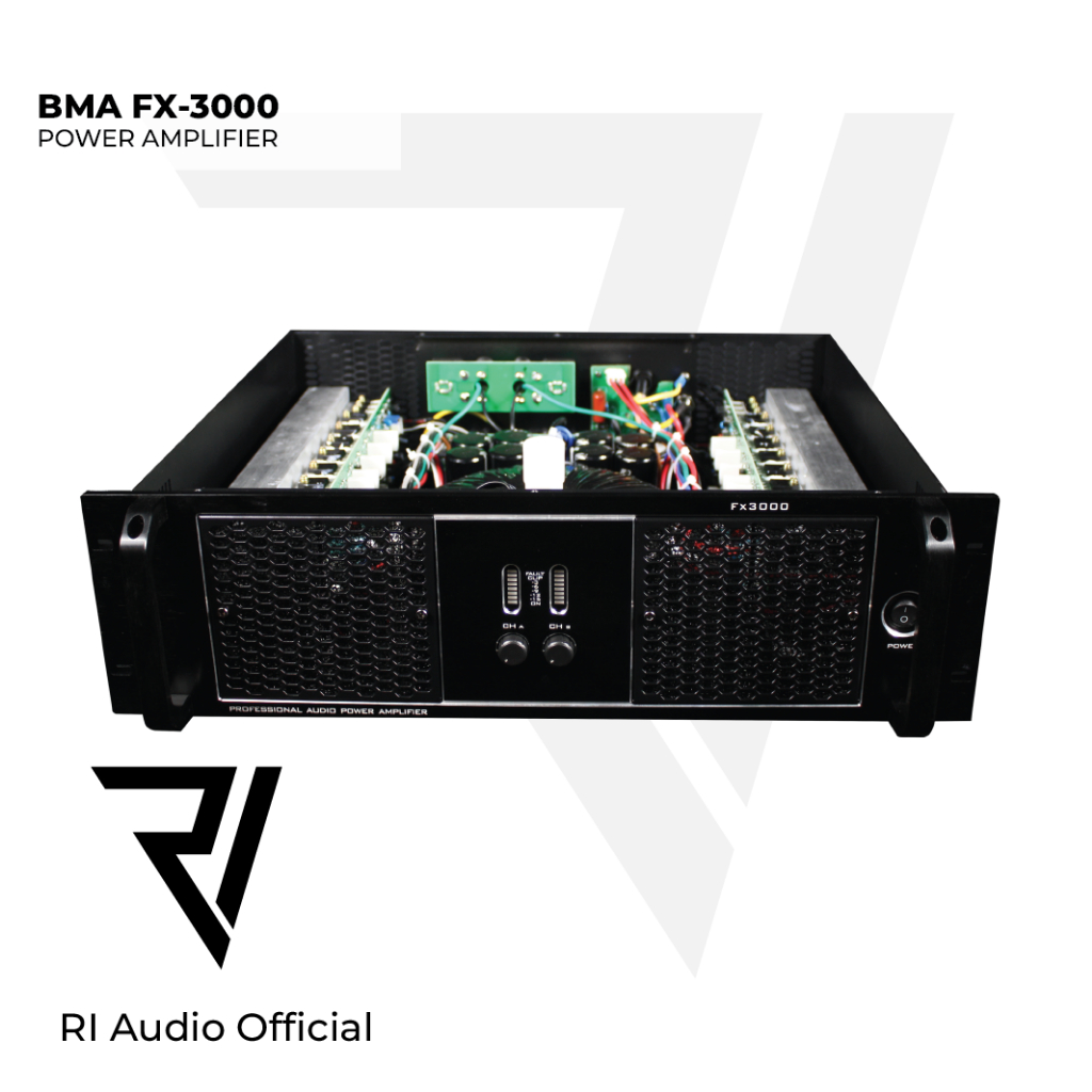 Power Amplifier BMA FX-3000 Channel Class / Kelas H