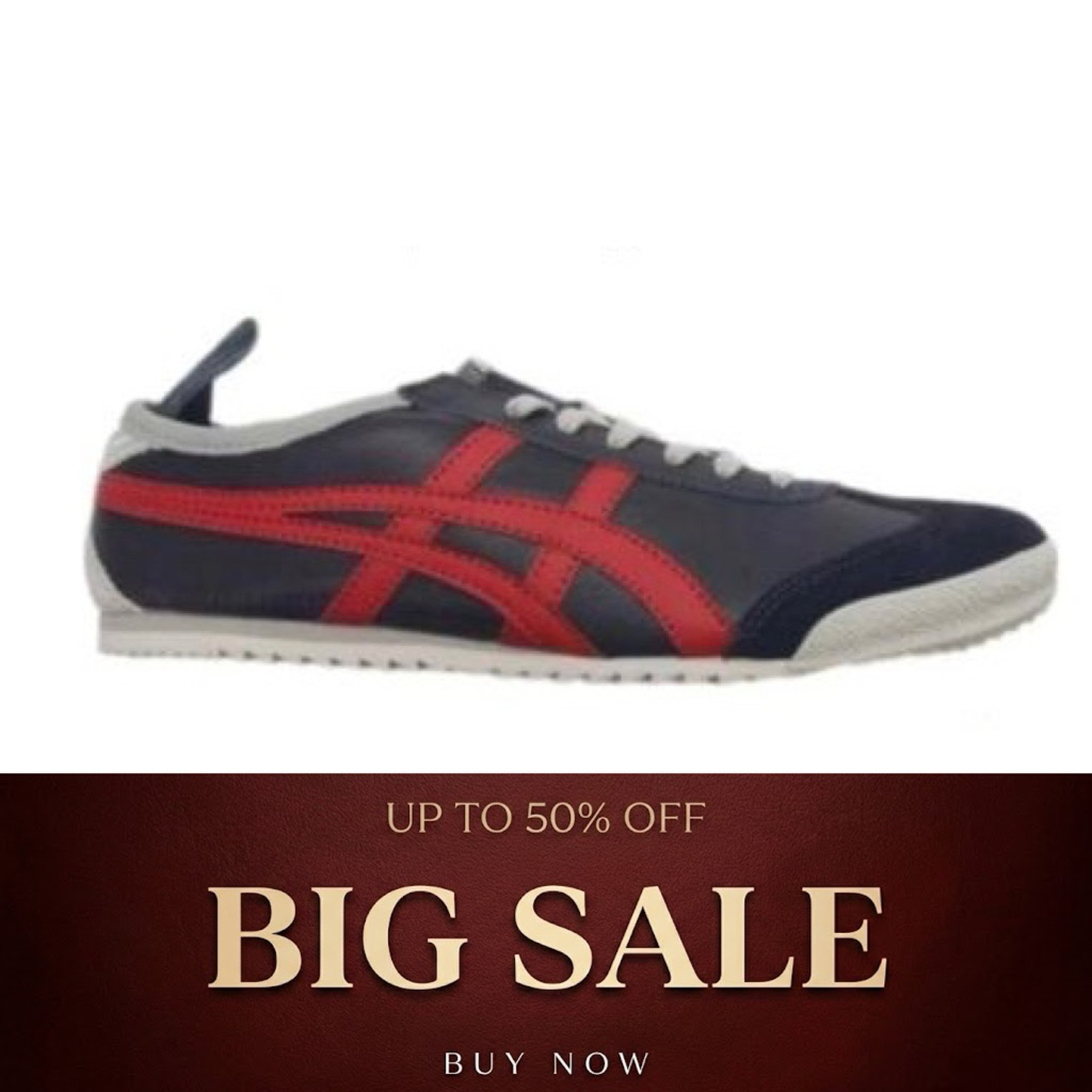 Onitsuka Tiger Mexico66 Japan Navy Red
