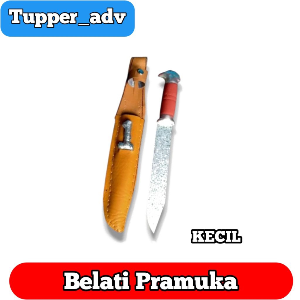 Belati Pramuka Kecil / Pisau Belati Pramuka / Pisau Bowie Pramuka