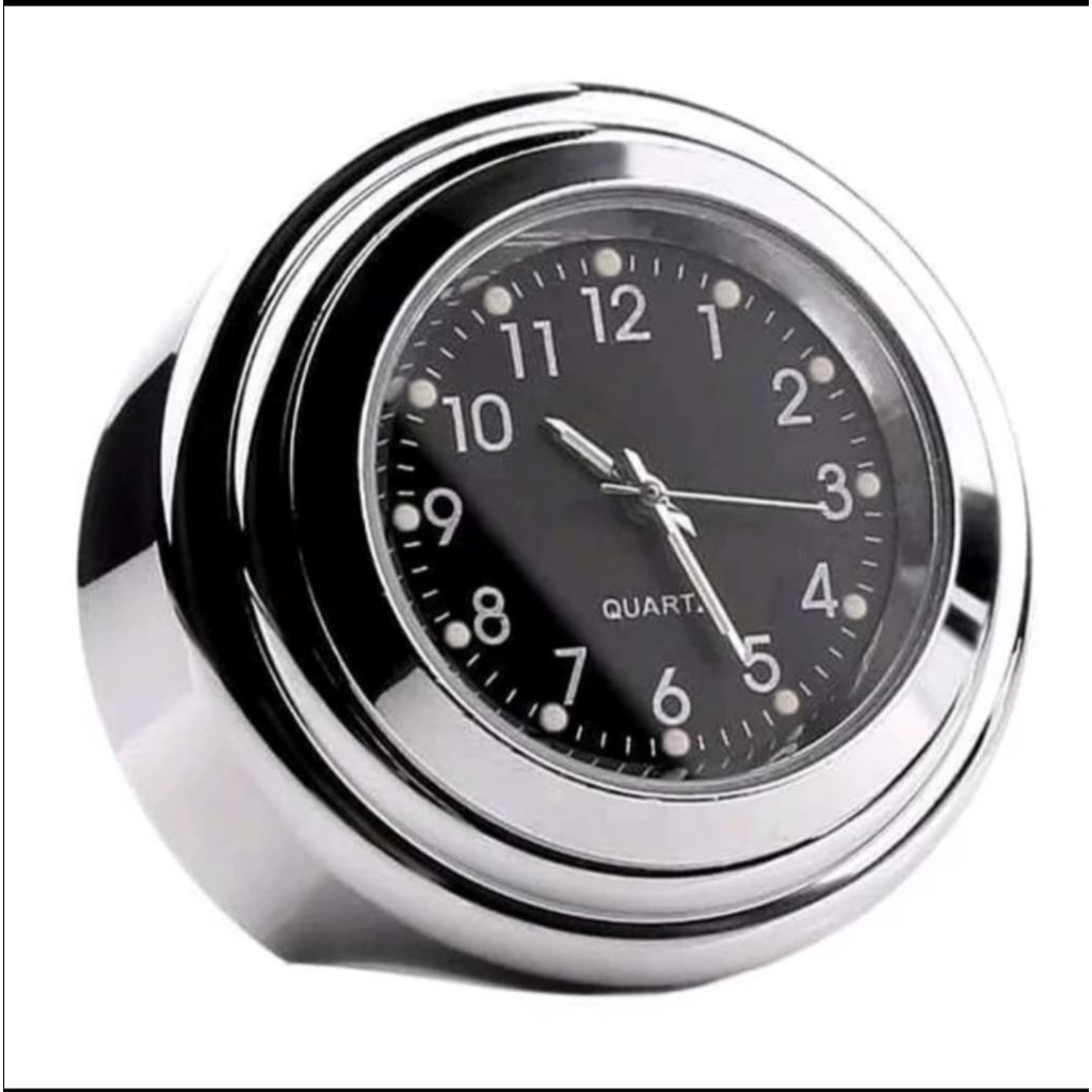 Jam Motor Untuk Stang handled Lebar Waterresist Clock Jam Stang Motor