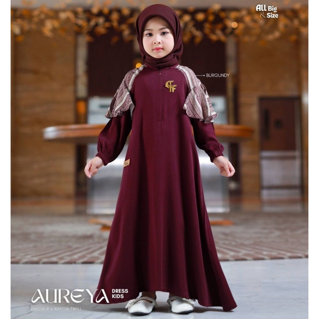 Aureya Dress Kids ORI by Fee Fashion [Meraya Sarimbit]