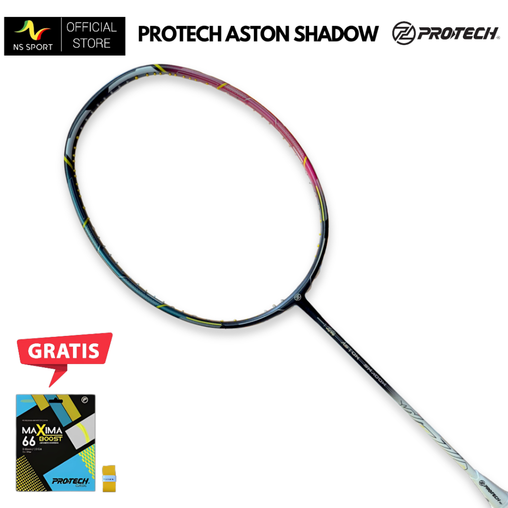Protech Raket Badminton Aston Shadow