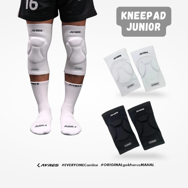 AYRES Kneepad Junior Pelindung Lutut Busa Anak Futsal Volly Olahraga