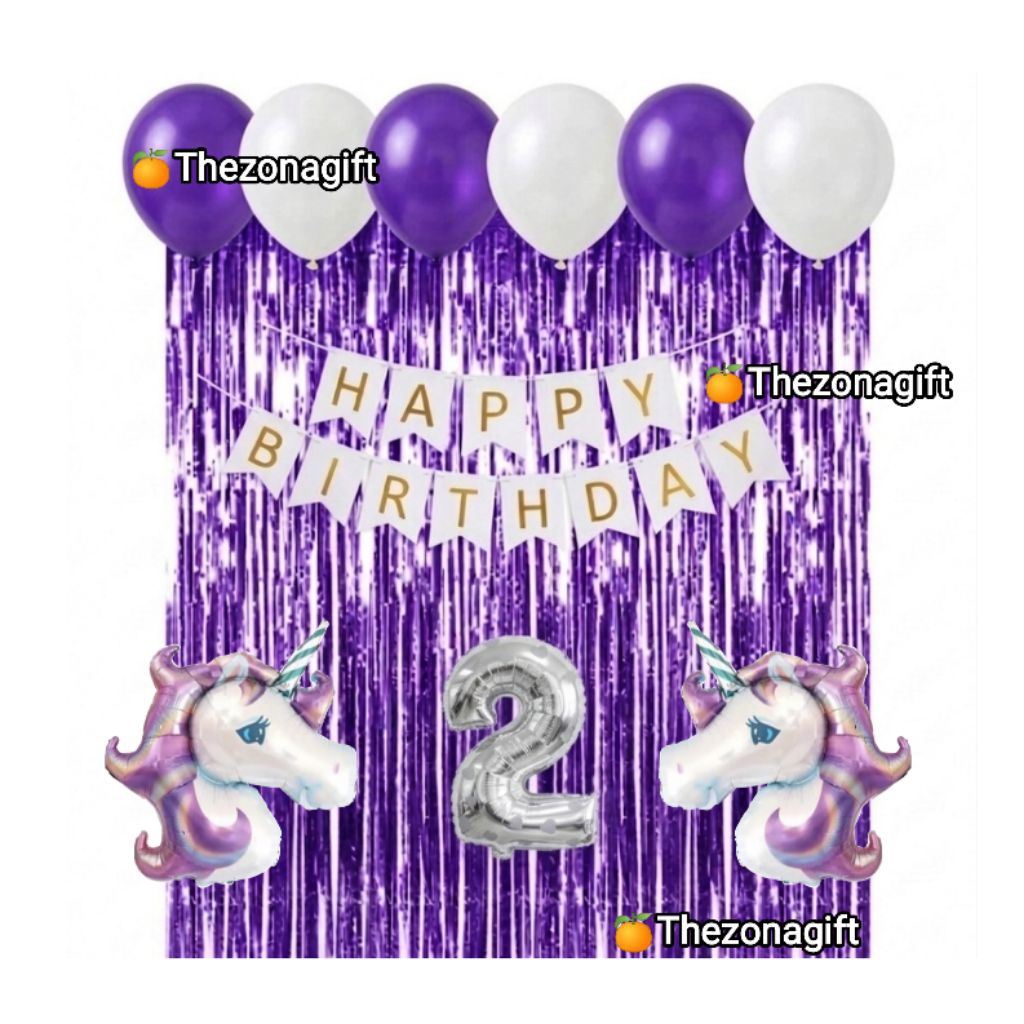 PAKET BALON DEKORASI ULANG TAHUN || PAKET DEKORASI ULANG TAHUN ANAK || SET DEKORASI ULANG TAHUN ||PA