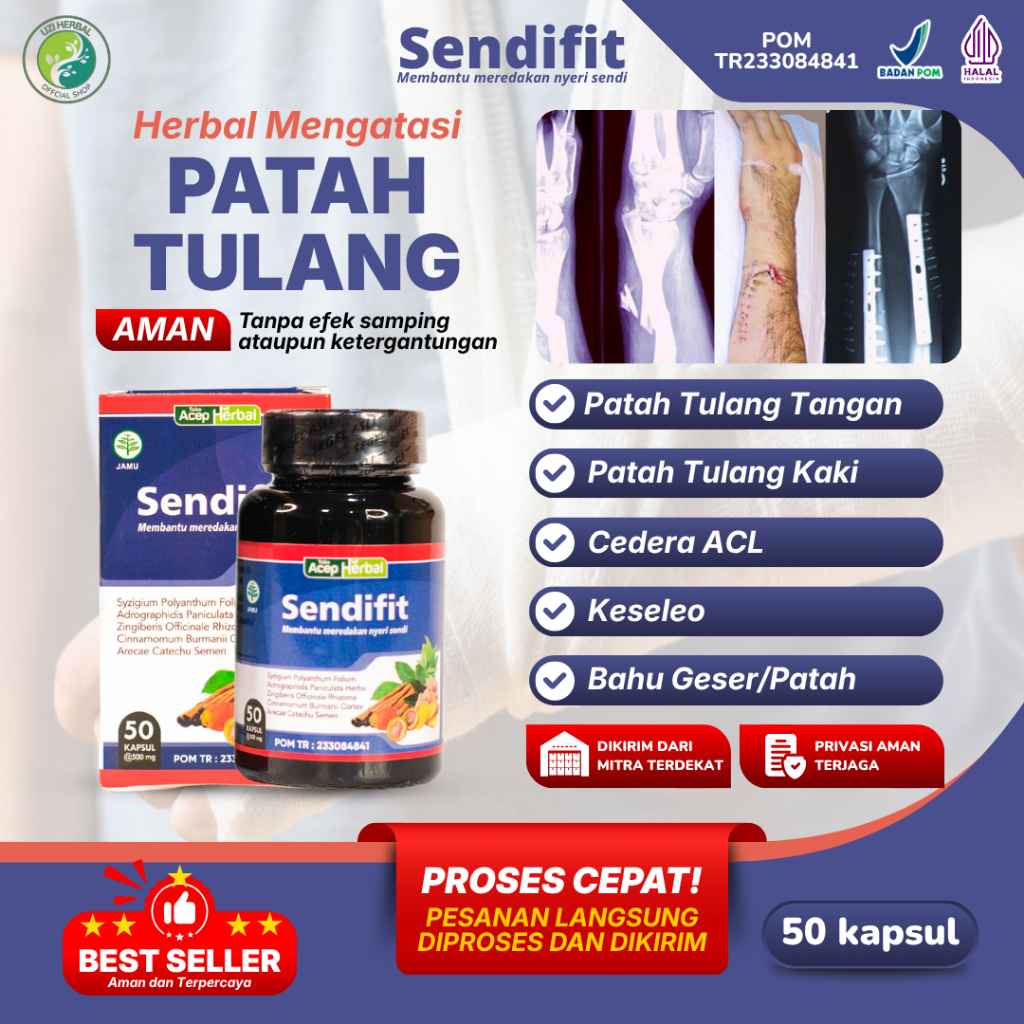 Obat Patah Tulang, Patah Tulang Tangan, Patah Tulang Kaki, Cedera ACL, Keseleo, Bahu Geser/Patah Ata