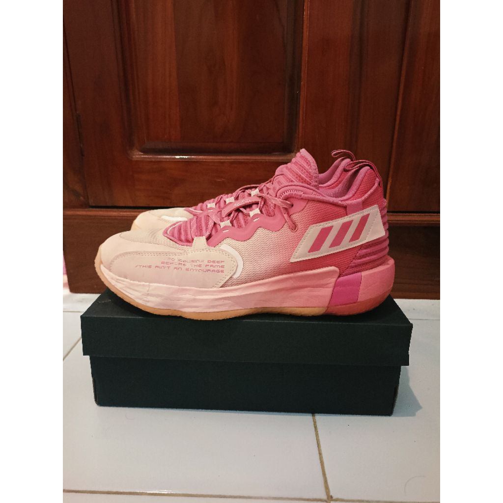 Sepatu Basket Second Size 44 Adidas Dame 7 EXTPLY "Dolla"