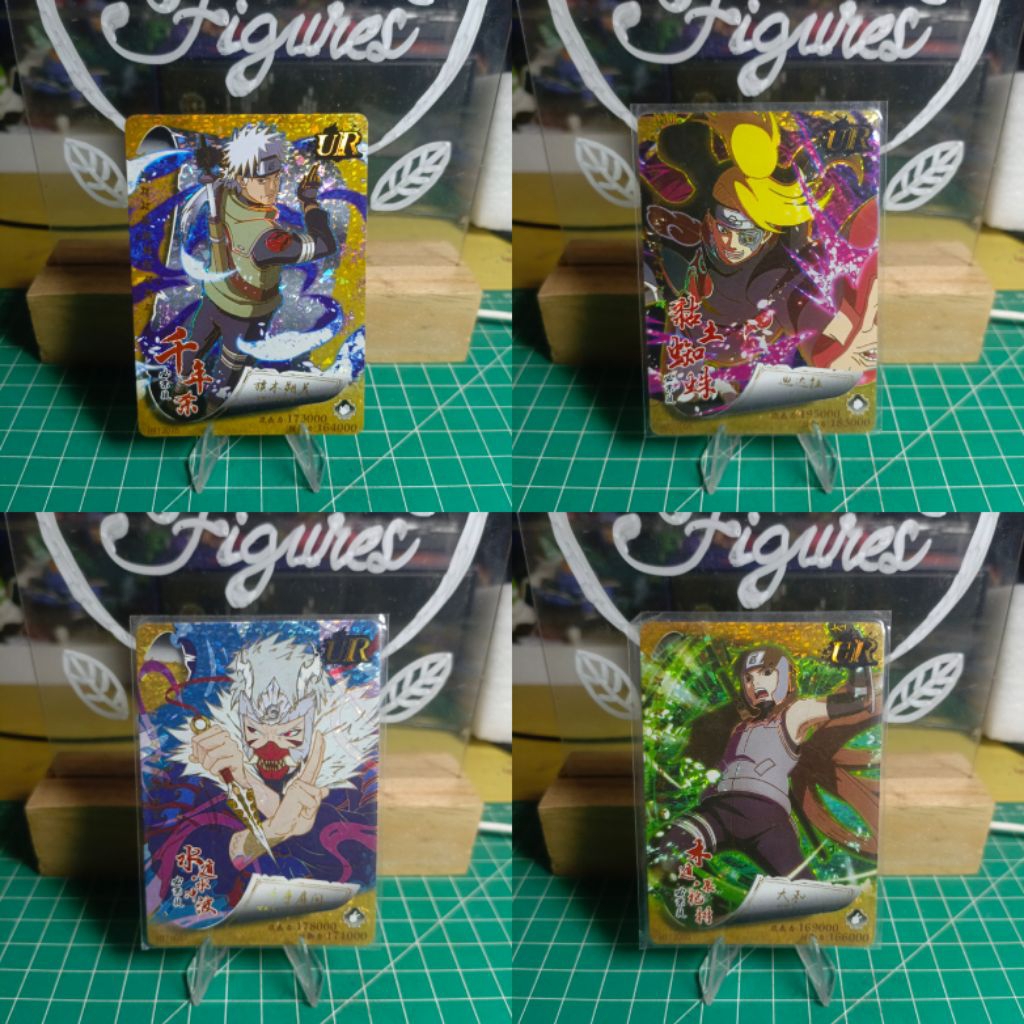 kartu/holo card naruto mix original UR