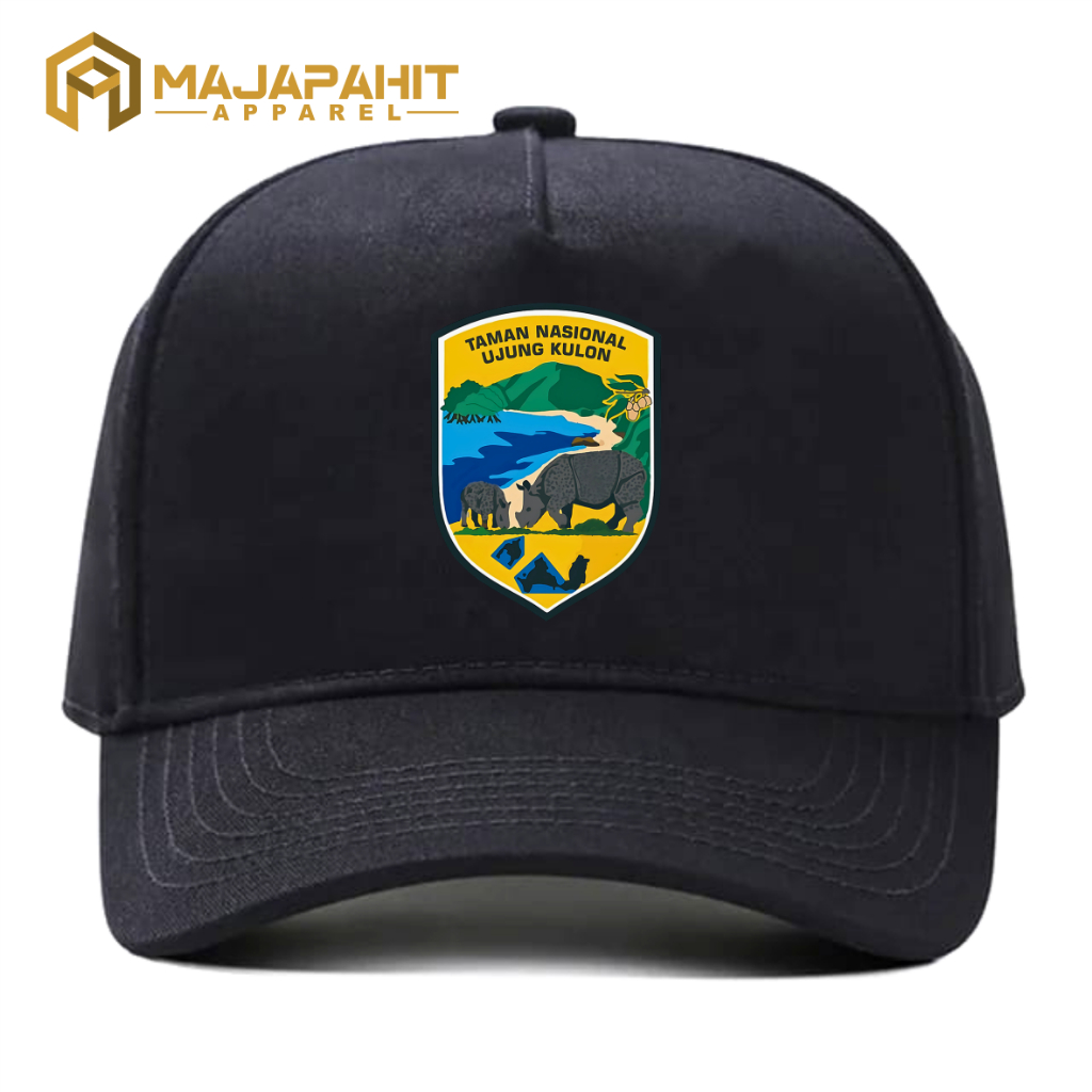 Topi Balai Taman Nasional Ujung Kulon Baseball Full Kain Premium - Majapahit Apparel