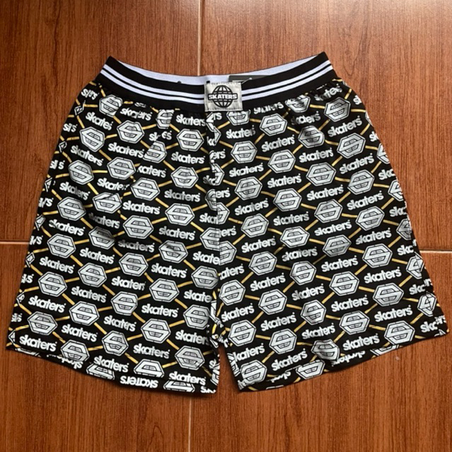 Boxer Skaters Printing Hitam ZB017