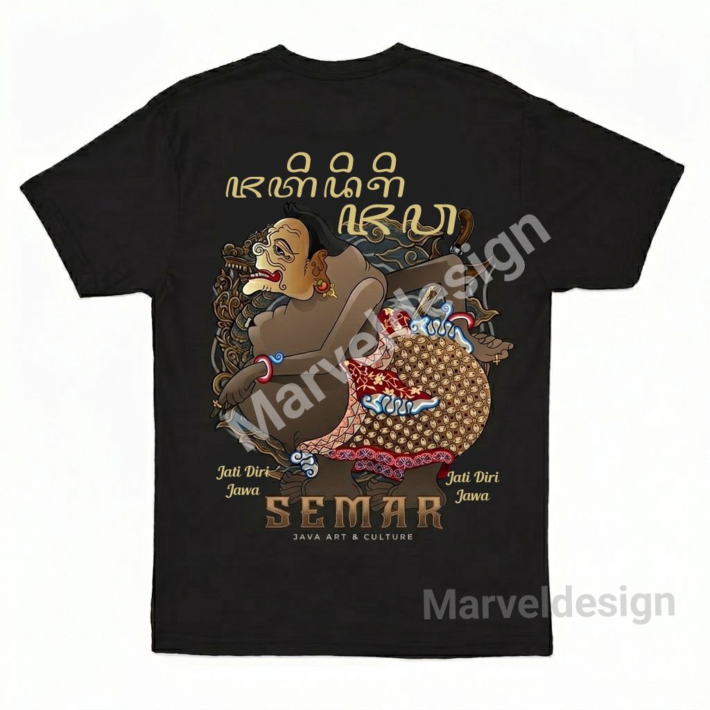 Kaos Semar jati diri jawa
