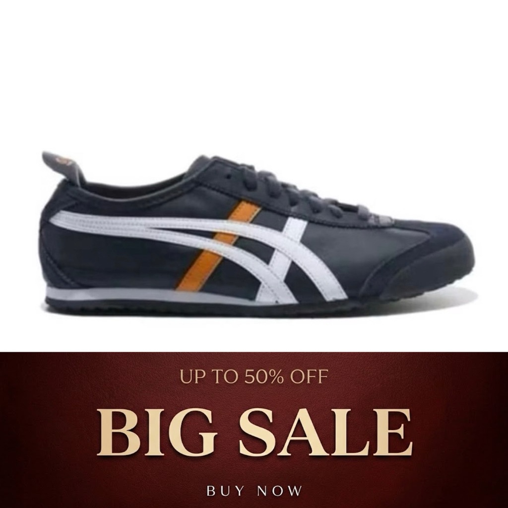 Onitsuka Tiger Mexico66 Navy White Orange
