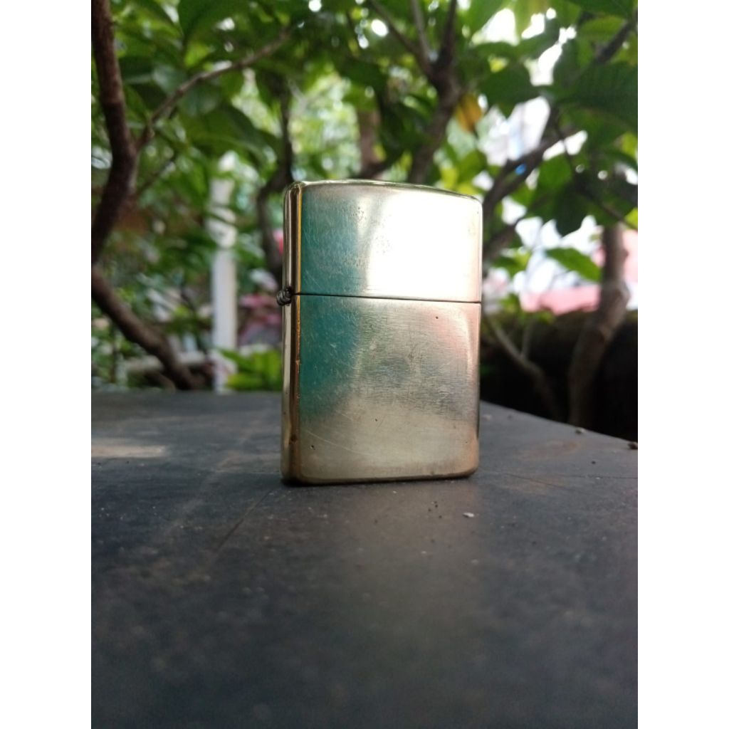 original Zippo brass Romawi 1990
