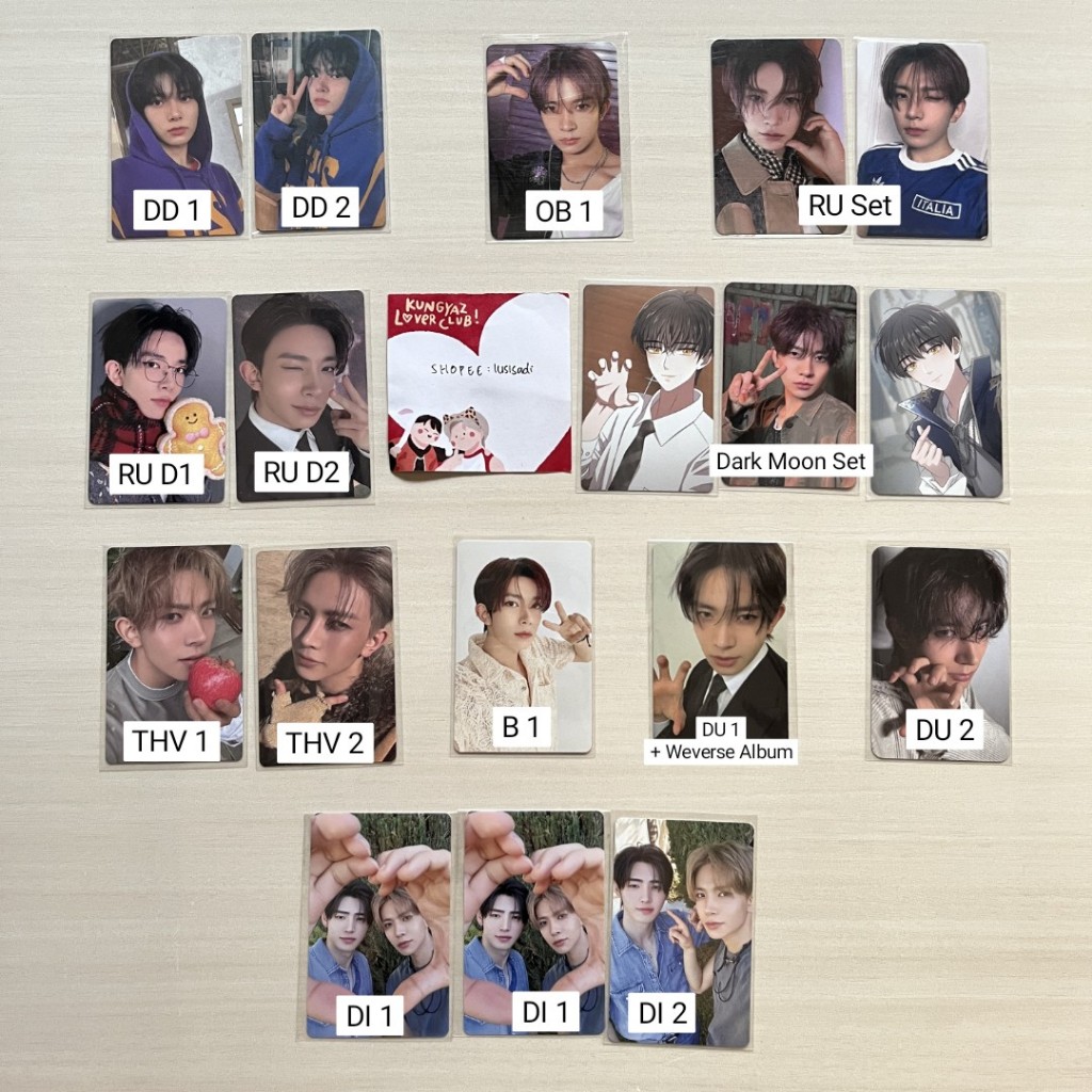 ENHYPEN Heeseung Dimension Dilemma, Orange Blood, Romance Untold, YZY, Romance Untold Daydream, Dark